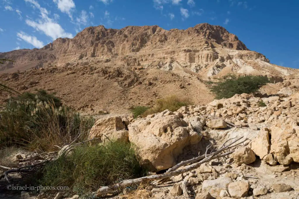 Mount Yishai at Ein Gedi Nature Reserve