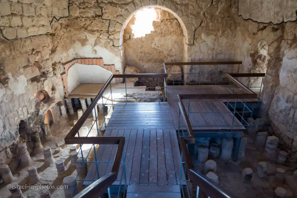The Large Bathhouse at Masada