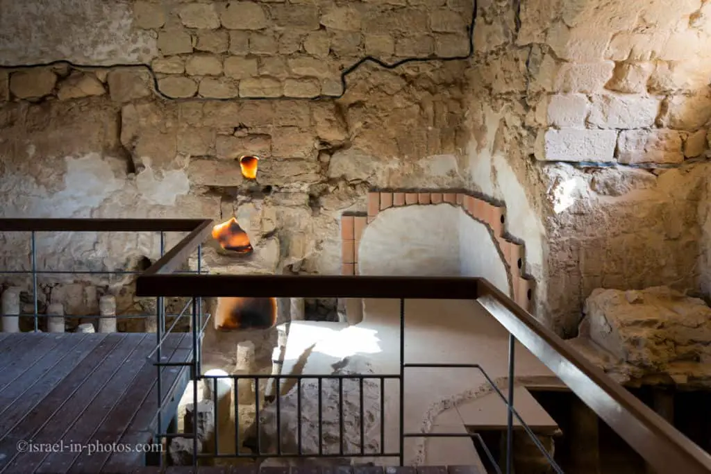 The Large Bathhouse at Masada