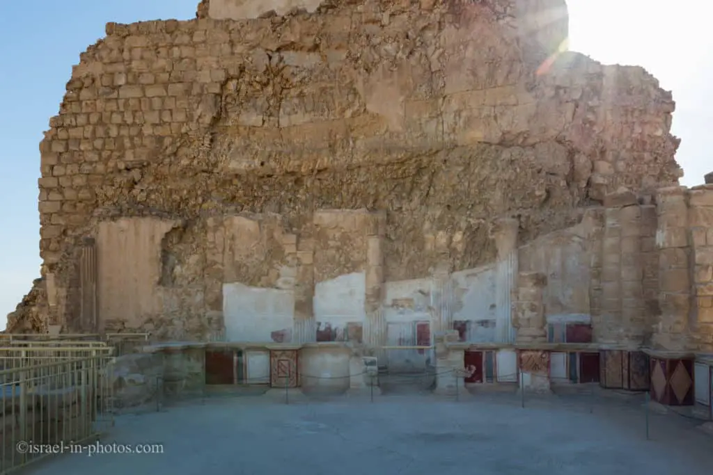 Lower Terrace of the Northern Palace in Masada