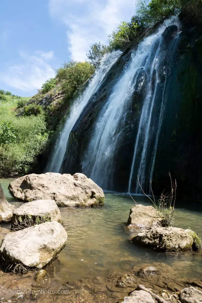 Tahana waterfall at Ayun Stream Nature Reserve
