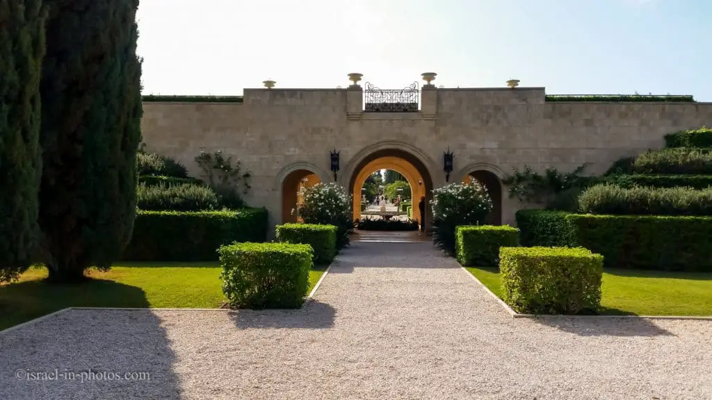 Bahai Gardens in Akko
