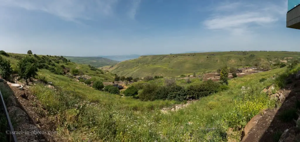 Panorama of Ein Keshatot