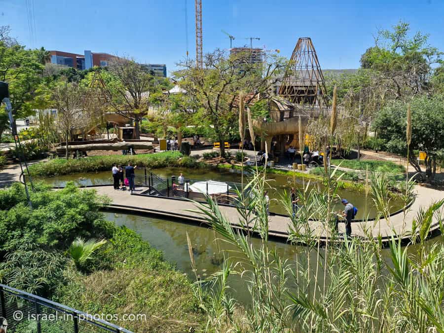The gardens after the renovation