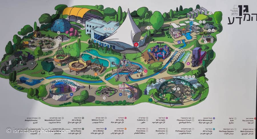 Garden of Science Map