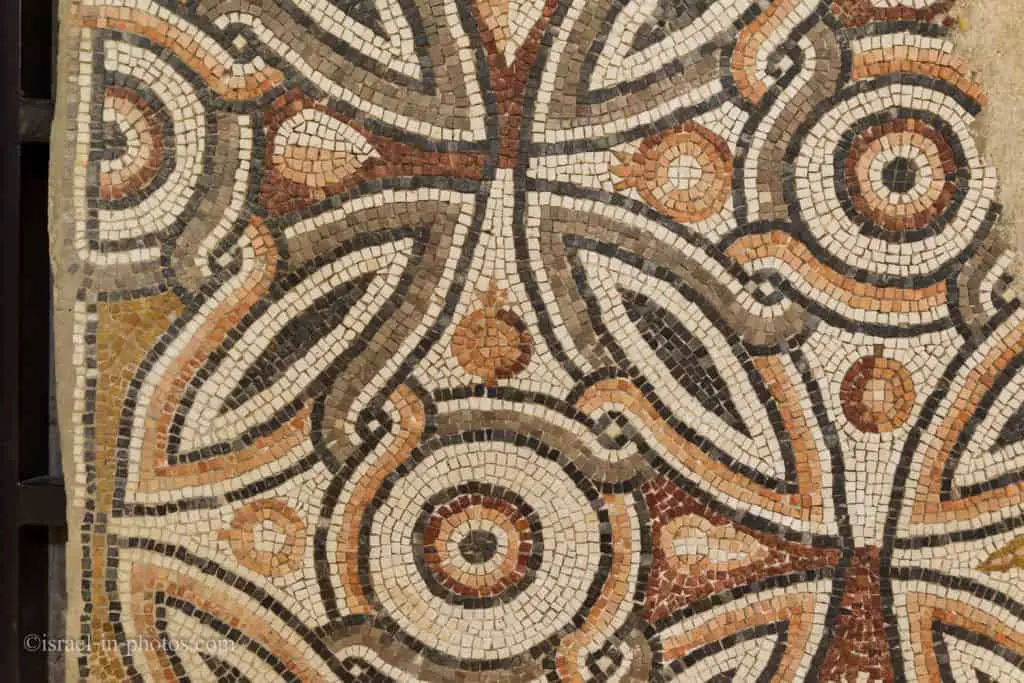 Mosaic floor from Beit Shean