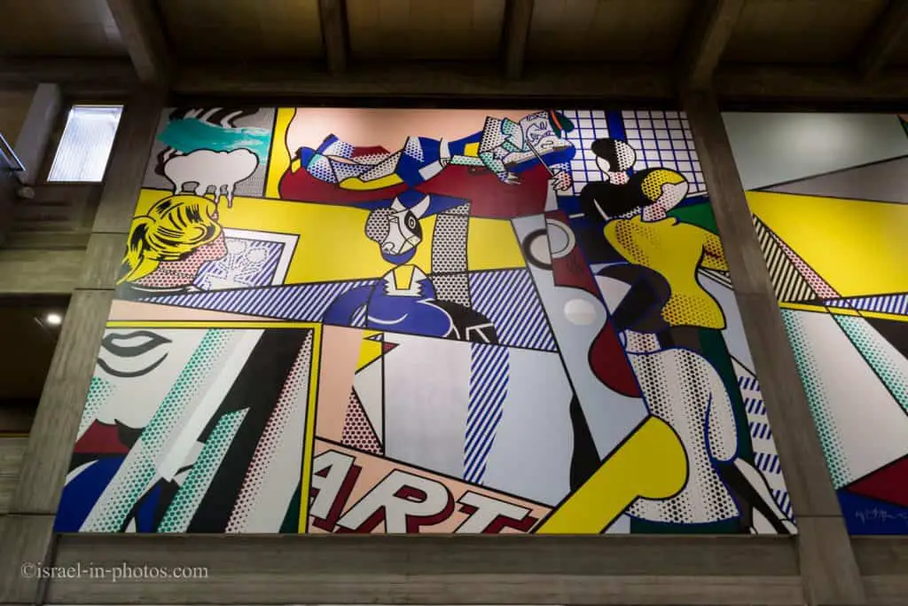In the main building of the Tel Aviv Museum of Art