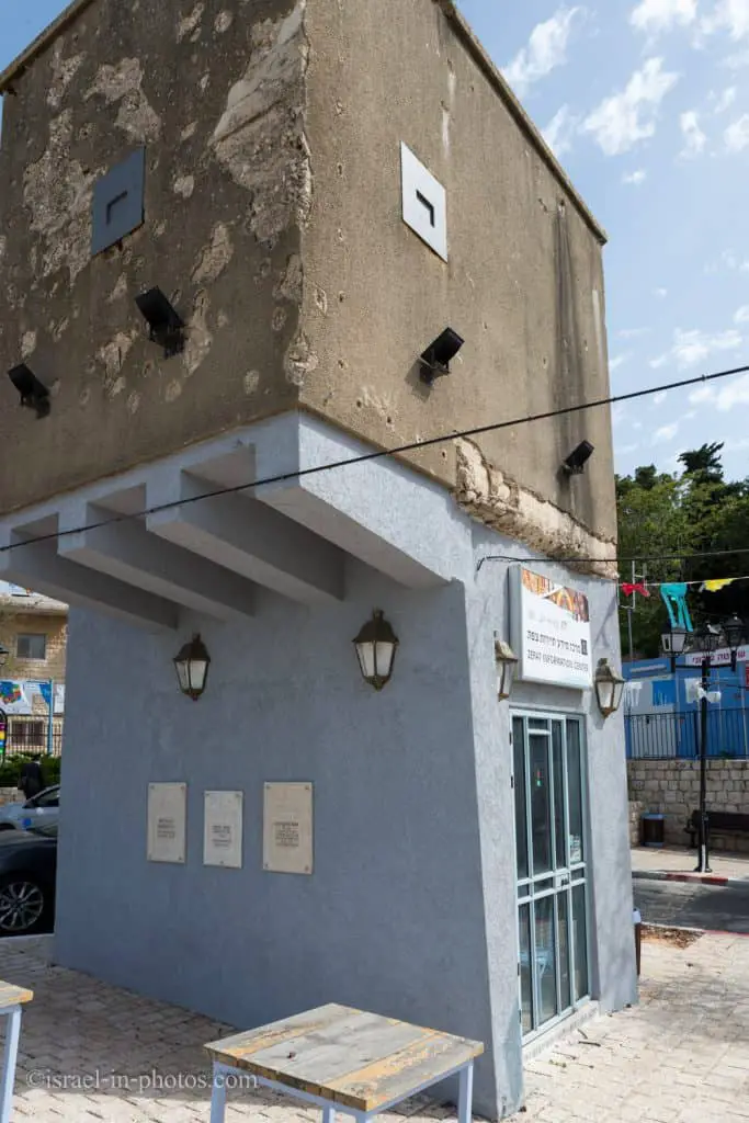 The British Police Station in Safed