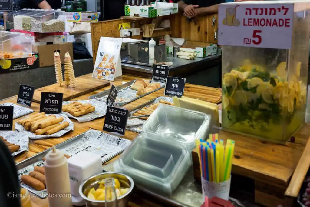 Snacks at the market