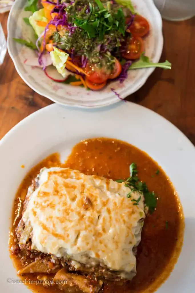 Moussaka at Hamitbahon