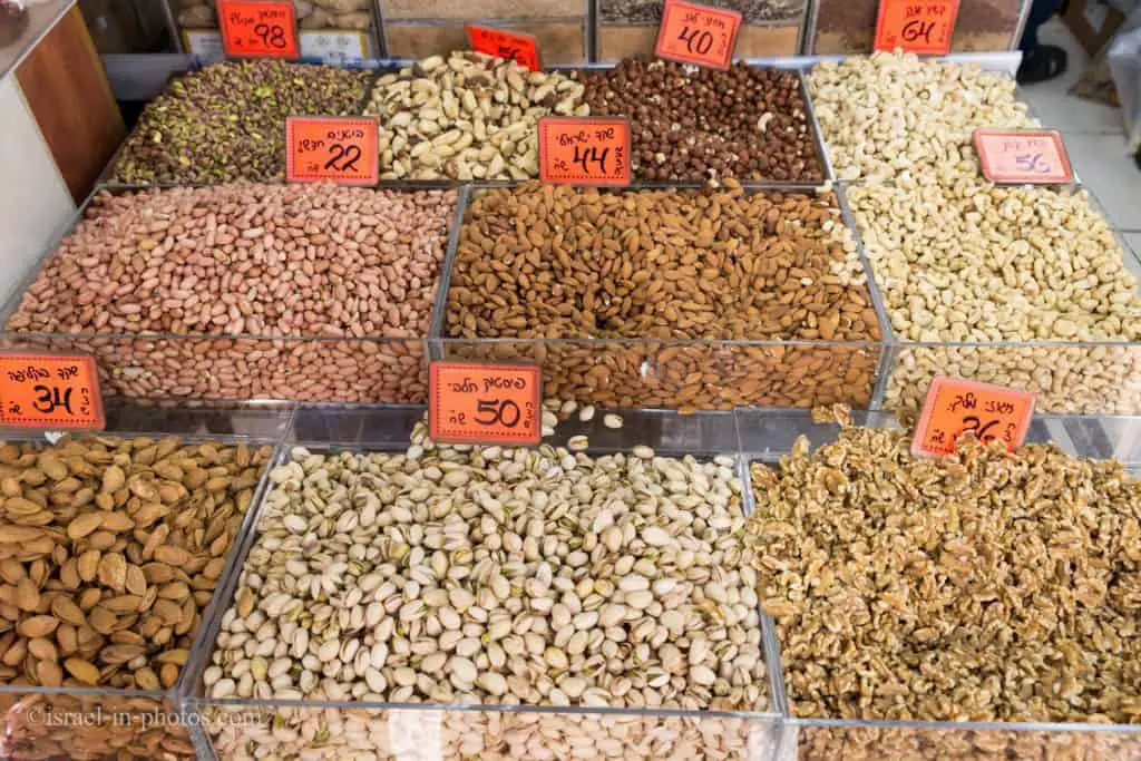 Nuts at Levinsky Market