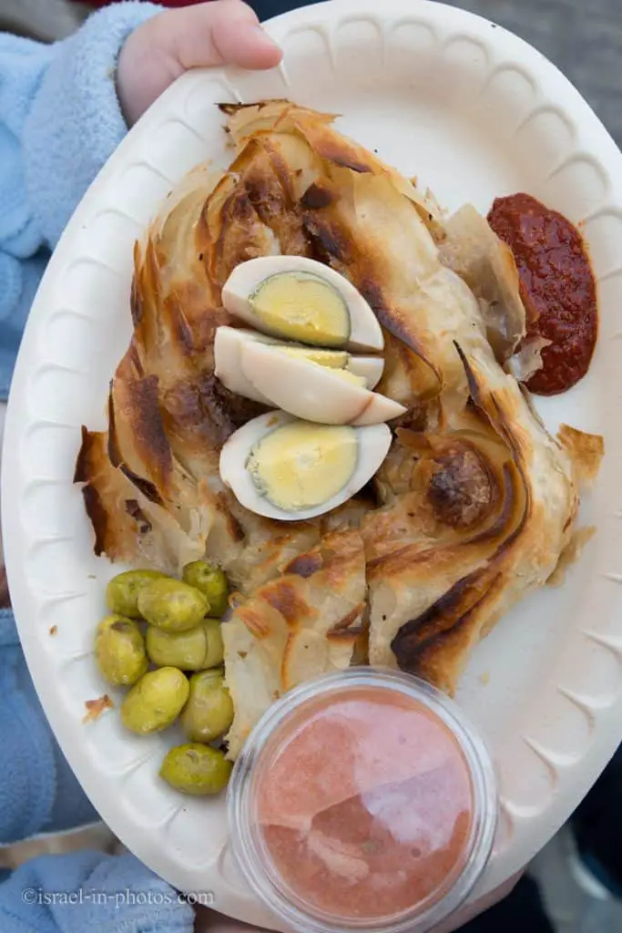 Bourekas at Levinsky Market