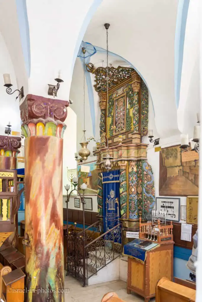 The Holy Ark at Ari Ashkenazi Synagogue, Safed