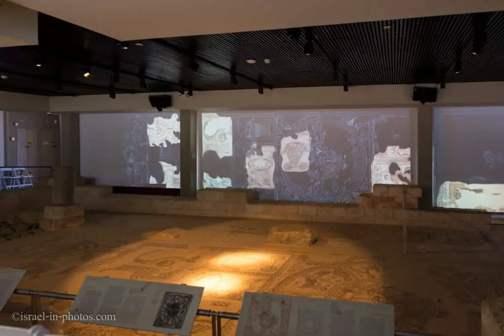 Audiovisual presentation at Sepphoris National Park