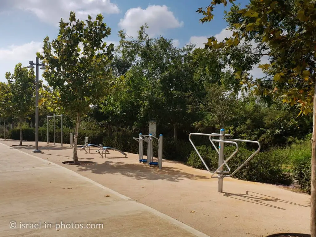 Fitness Complex at Hod HaSharon Park