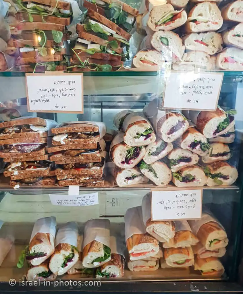 Sandwiches at Jacobs Dairy Farm