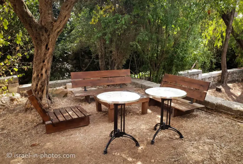 A table near Hansen House