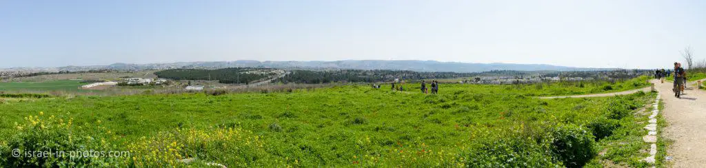 Panorama of Giv'at HaTitora