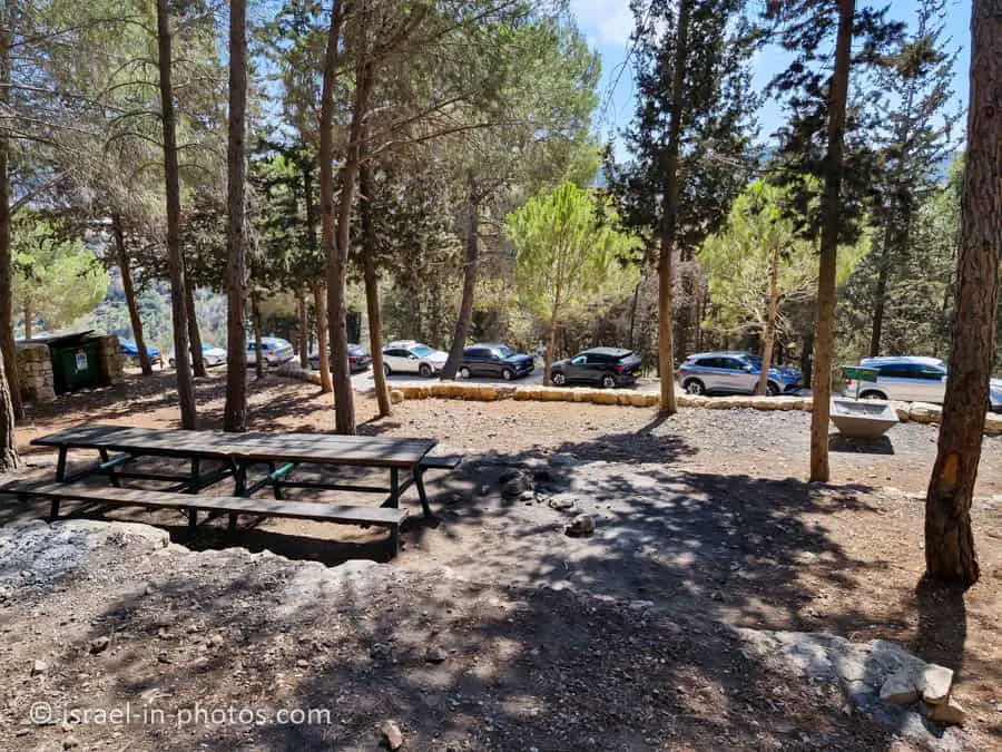Middle parking lot