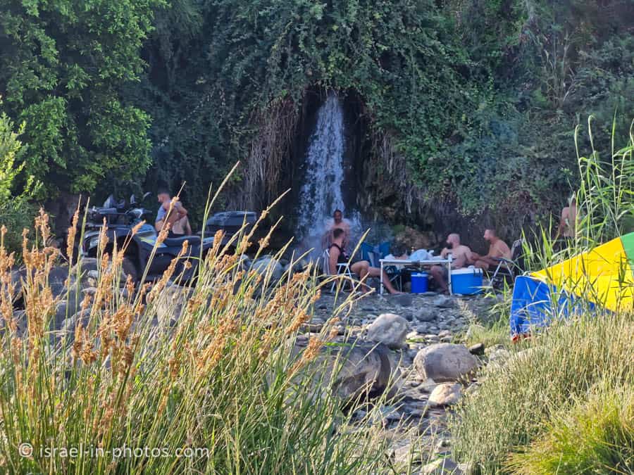 Эйн Эйов, Скрытый водопад